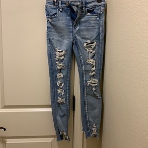 American Eagle denim jeans size 6 short